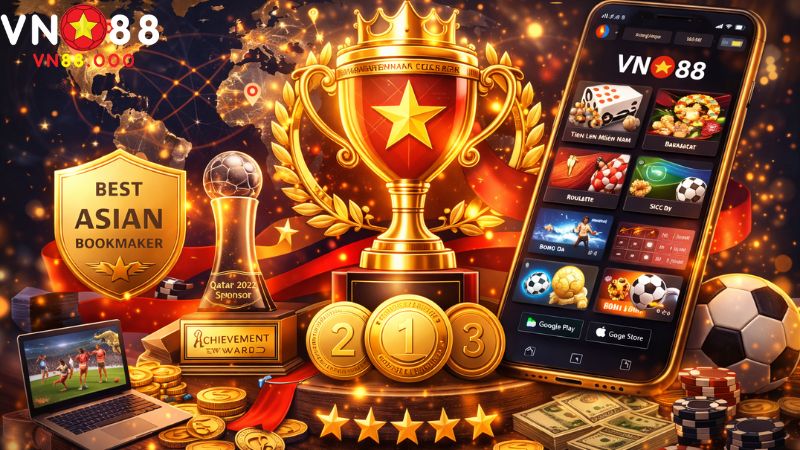 VN88 216 Thành tựu VN88 đạt được trong nhiều năm